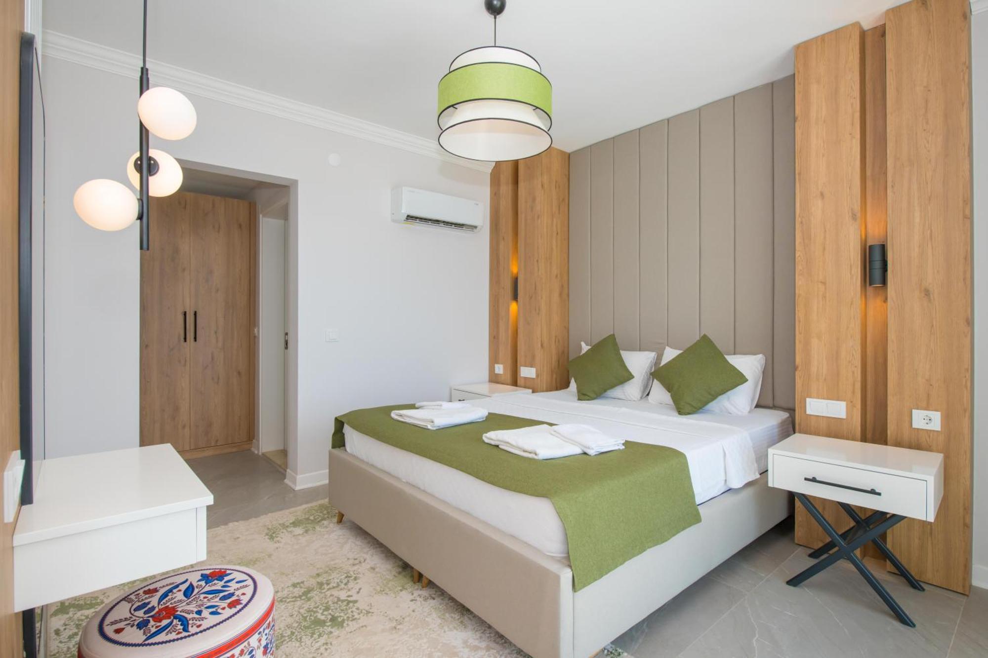 Beachfront White Villa With Private Swimming Pool Kalkan Exterior photo